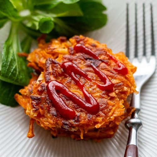 Rösti de patate douce