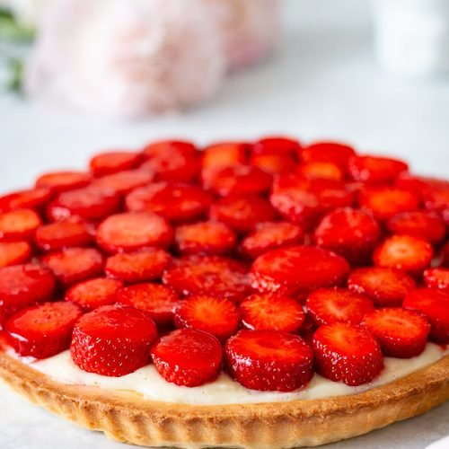 La tarte aux fraises facile