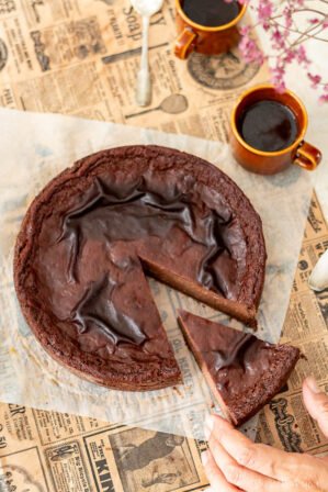 flan au chocolat