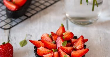 tartelettes fraise basilic