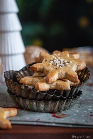 bredele à l'anis et sucre perlé