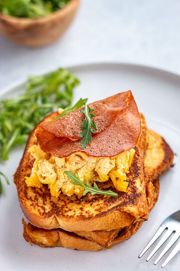 Brioche perdue salée pour le brunch
