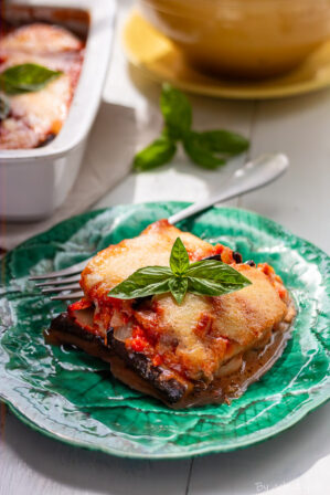 Aubergines à la parmigiana