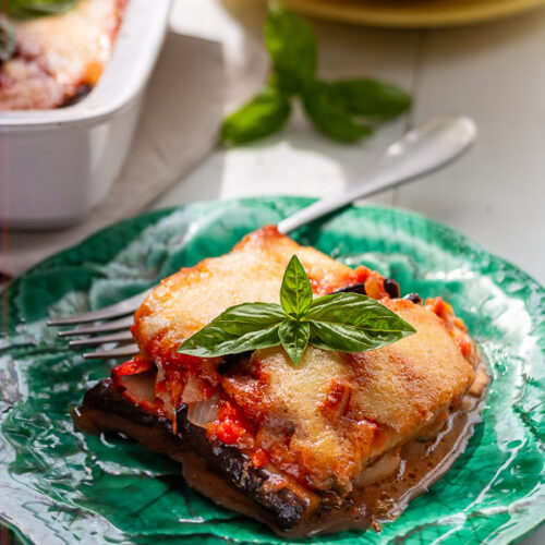 Aubergines à la parmigiana