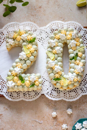 mojito number cake
