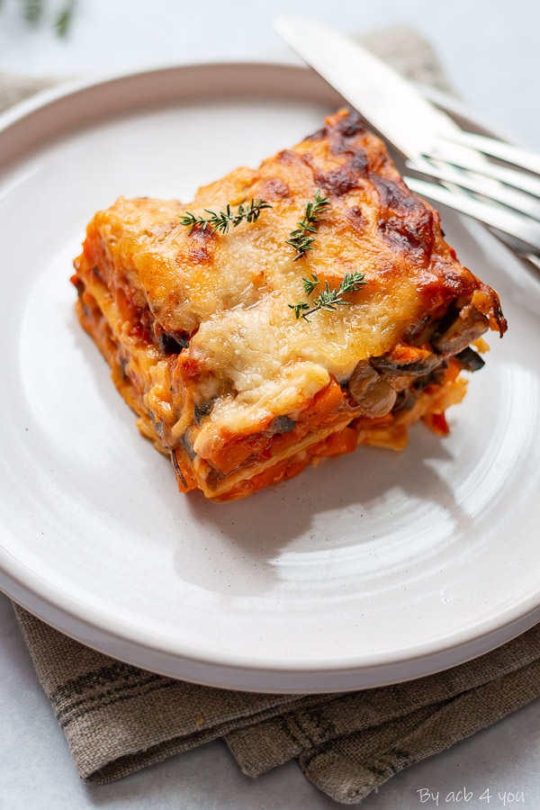 lasagnes faciles aux légumes
