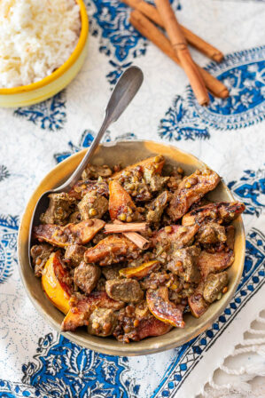 khoresh d'agneau aux coings