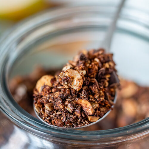 granola chocolat noisette vegan